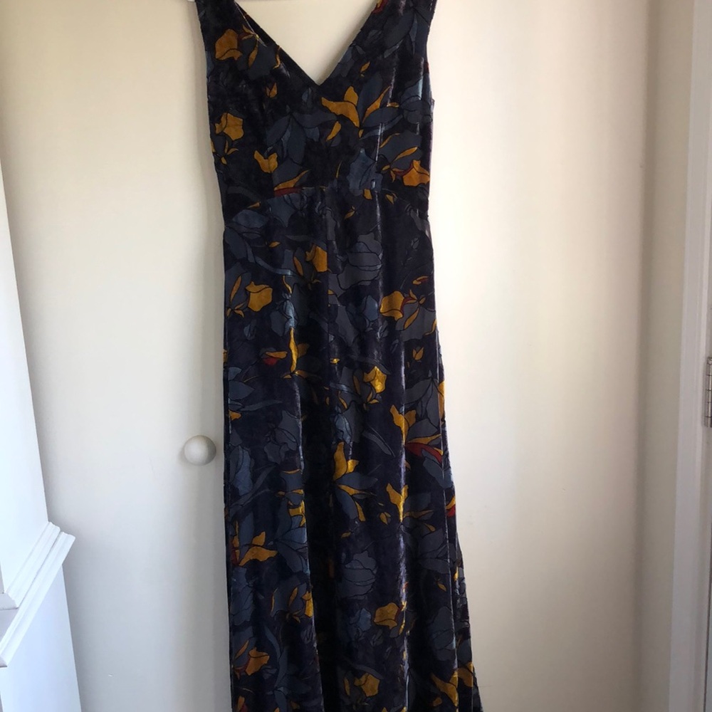 Elegant Floral Maxi Dress